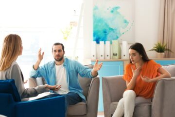 séance de thérapie de couple